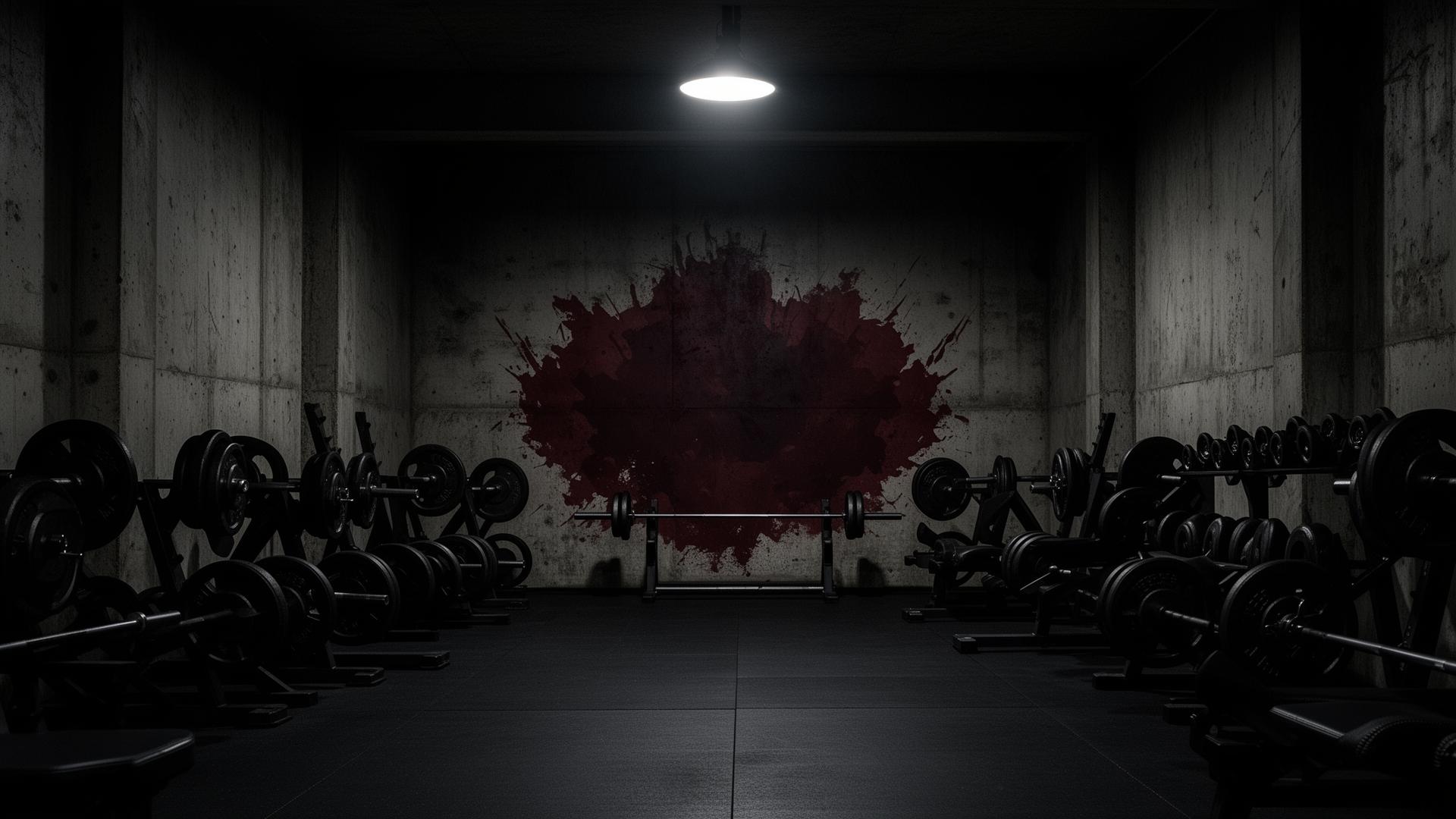 Hardcore training gym interior